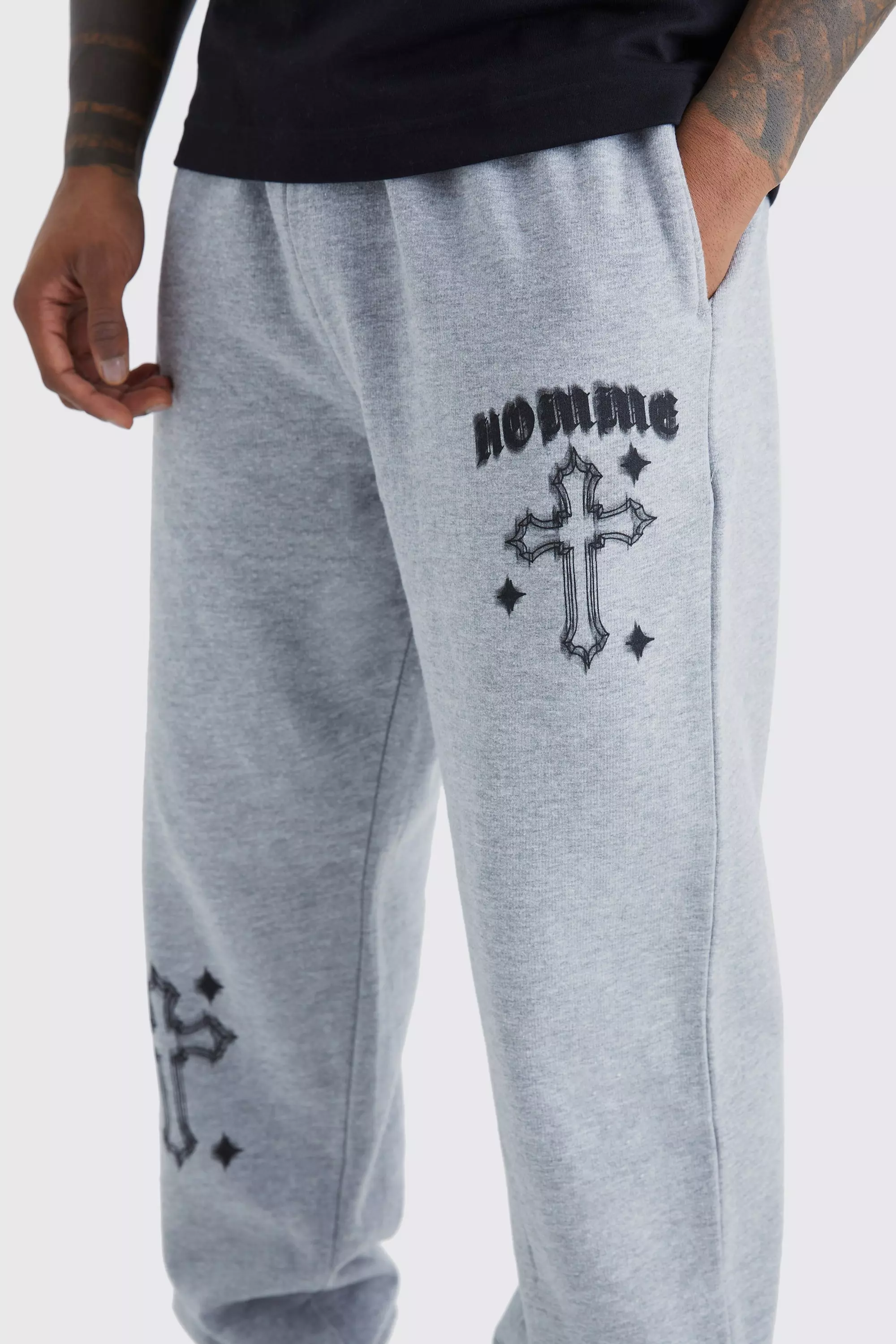 Homme Graphic Sweatpants